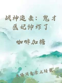 戰(zhàn)神追妻：鬼才醫(yī)妃帥炸了